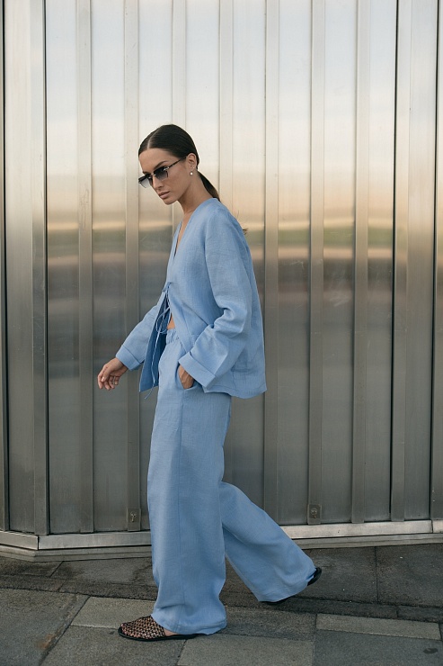 Костюм брючный (лён)   